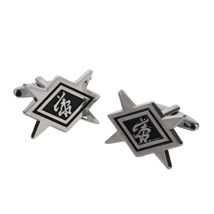 花山組 代紋 タイピン 、カフスボタンセット(銀) / 刃牙[スパイダー