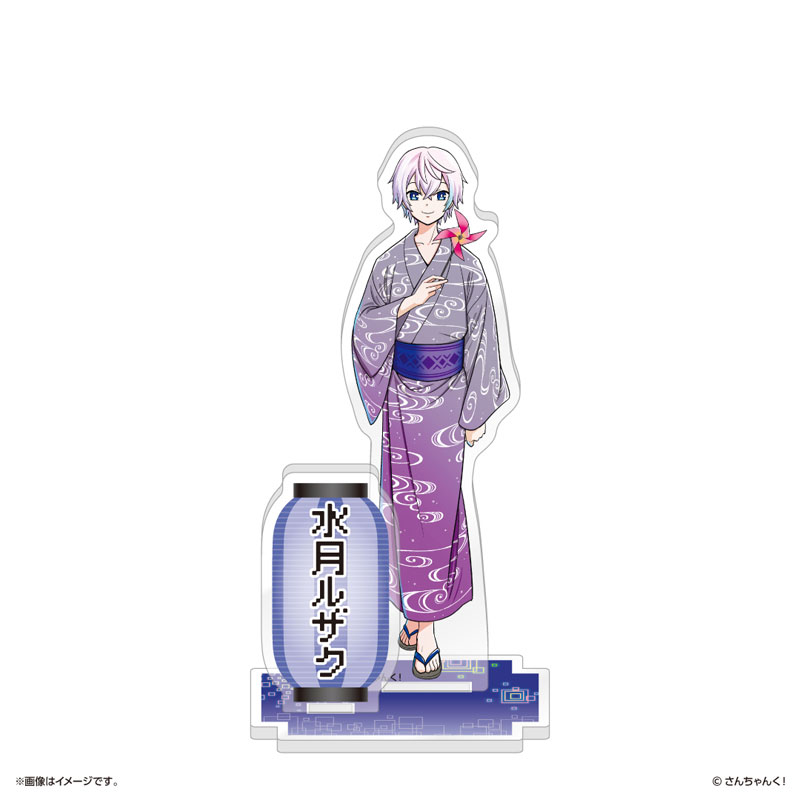 さんちゃんく アクスタ 水月ルザク さんちゃんく！ 誕生日 缶バッジ