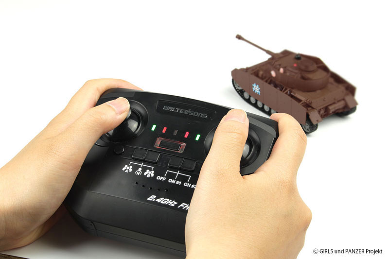 ガールズ＆パンツァー 1/64 RCバトル戦車道シリーズ IV号戦車H型