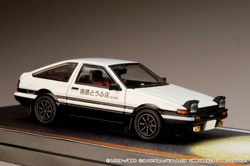 1/64 Toyota SPRINTER TRUENO (AE86) / 頭文字D エンジン搭載モデル