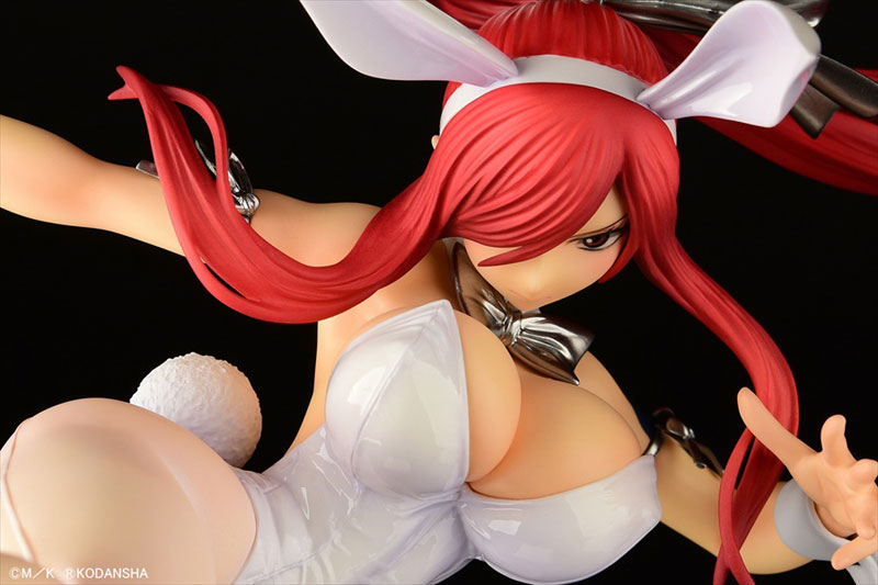 FAIRY TAIL エルザ・スカーレット ハイキックver.白兎 1/6 完成品フィギュア