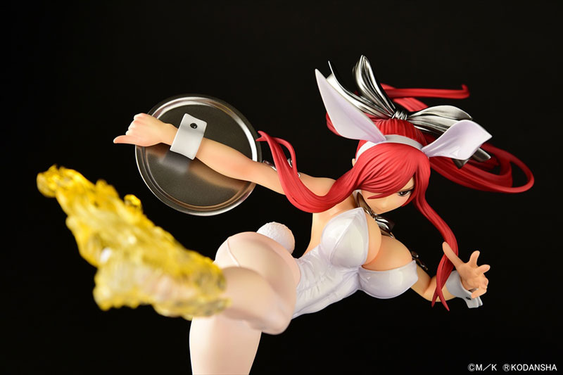 FAIRY TAIL エルザ・スカーレット ハイキックver.白兎 1/6 完成品フィギュア