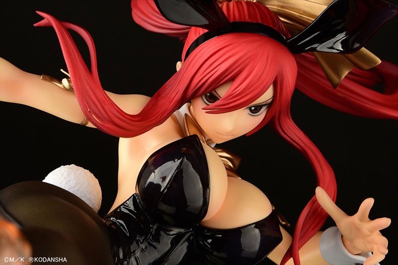 FAIRY TAIL エルザ・スカーレット ハイキックver.黒兎 1/6 完成品フィギュア