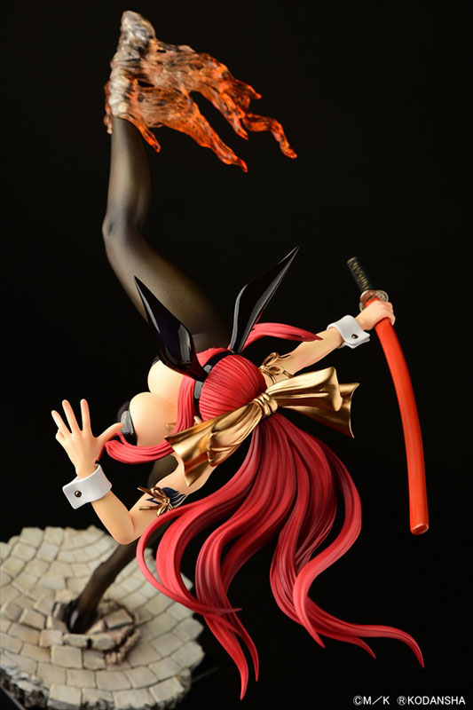 FAIRY TAIL エルザ・スカーレット ハイキックver.黒兎 1/6 完成品フィギュア