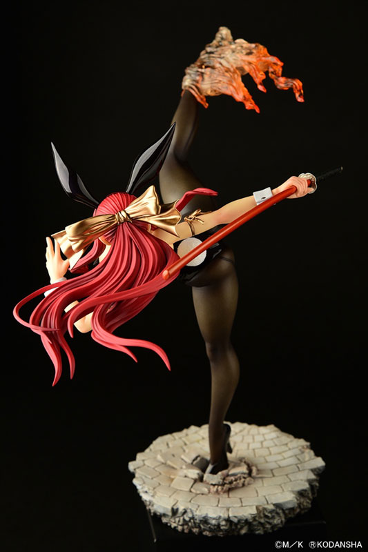 FAIRY TAIL エルザ・スカーレット ハイキックver.黒兎 1/6 完成品フィギュア