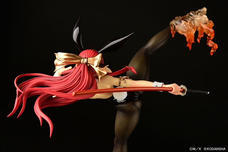 FAIRY TAIL エルザ・スカーレット ハイキックver.黒兎 1/6 完成品フィギュア