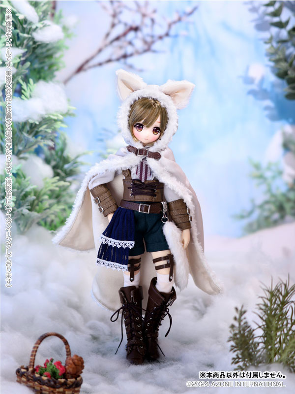 Alvastaria ティオ～白雪猫と冬の森のオオカミさん～ 完成品ドール