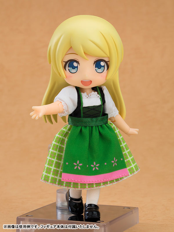 ねんどろいどどーる おようふくセット World Tour ドイツ：Girl(グリーン)