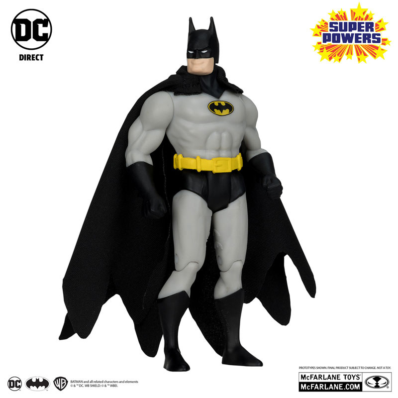 『DC』DCダイレクト 「DCスーパーパワーズ」4インチ #39 バットマン(ブラック＆グレースーツ)[コミック][マクファーレントイズ]