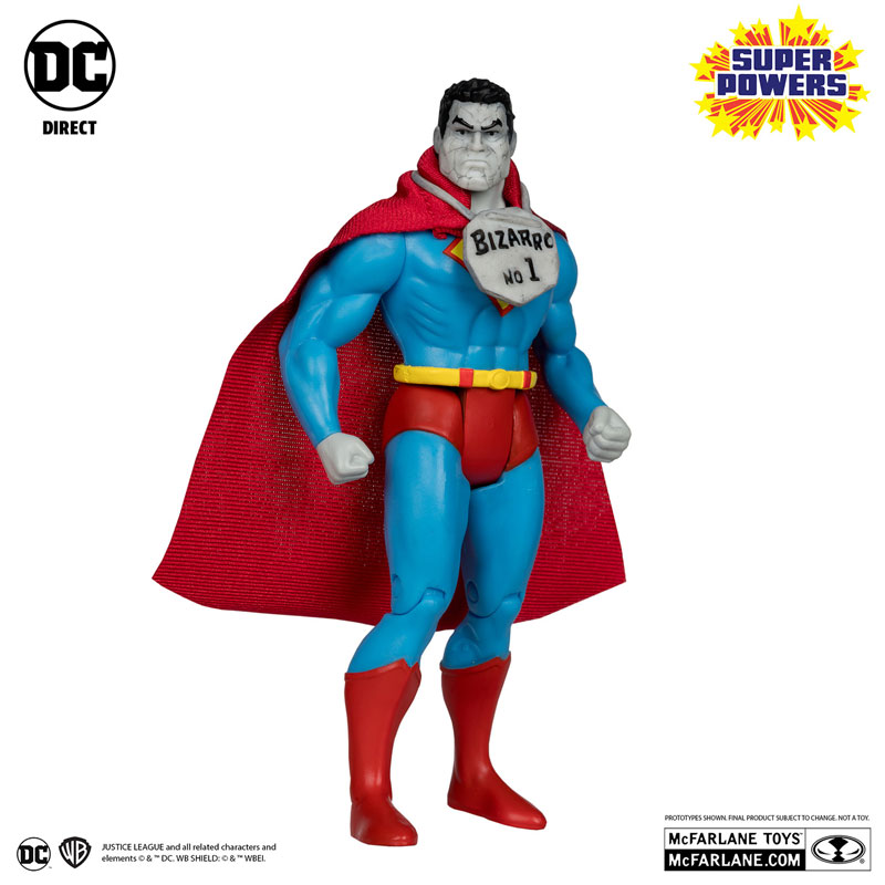 『DC』DCダイレクト 「DCスーパーパワーズ」4インチ・アクションフィギュア #42 ビザロ[コミック][マクファーレントイズ]