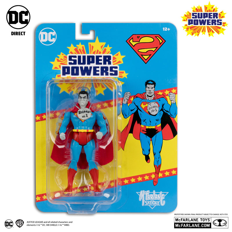 『DC』DCダイレクト 「DCスーパーパワーズ」4インチ・アクションフィギュア #42 ビザロ[コミック][マクファーレントイズ]