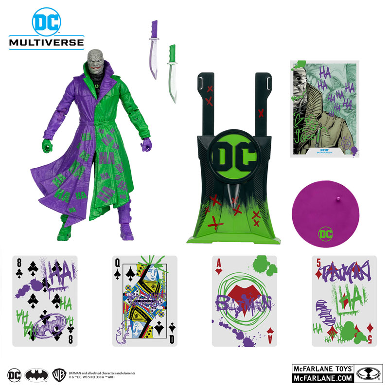 『DCコミックス』DCマルチバース 7インチ #289 ハッシュ(ジョーカーライズド版) [コミック / Batman： Hush][マクファーレントイズ]