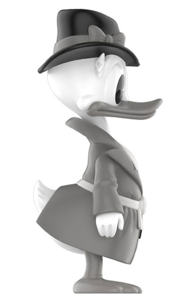 DISNEY Donald Duck-Detective トレンディ フィギュア[POPMART]