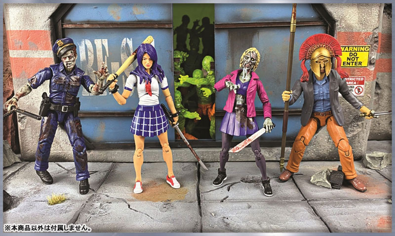 ウィトルウィウス H.A.C.K.S.シリーズZ wave 2/ オフィサー・ゼッド 4インチ アクションフィギュア[BOSS FIGHT STUDIO]
