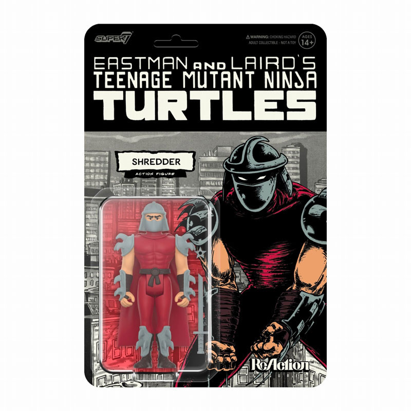 リ・アクション/ TMNT ティーンエイジ・ミュータント・ニンジャ・タートルズ： シュレッダー コミックカラー ver[スーパー7]