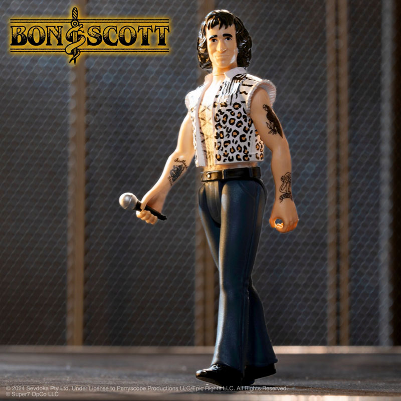 リ・アクション/ BON SCOTT ボン・スコット レオパードプリント ver[スーパー7]