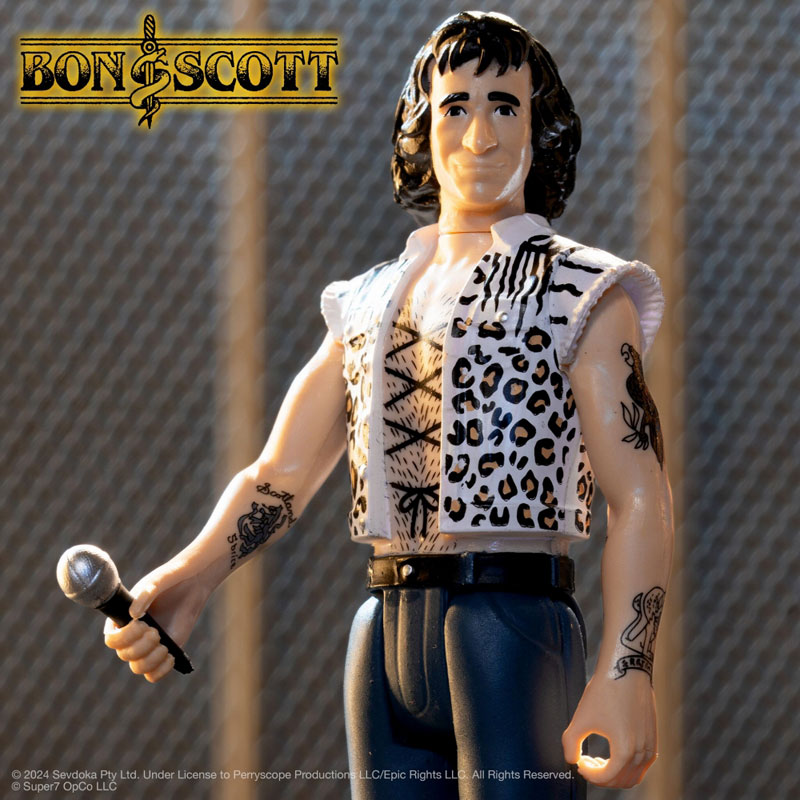 リ・アクション/ BON SCOTT ボン・スコット レオパードプリント ver[スーパー7]