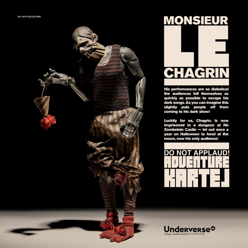 1/6th Scale Collectible Figure Adventure Kartel MONSIEUR CHAGRIN