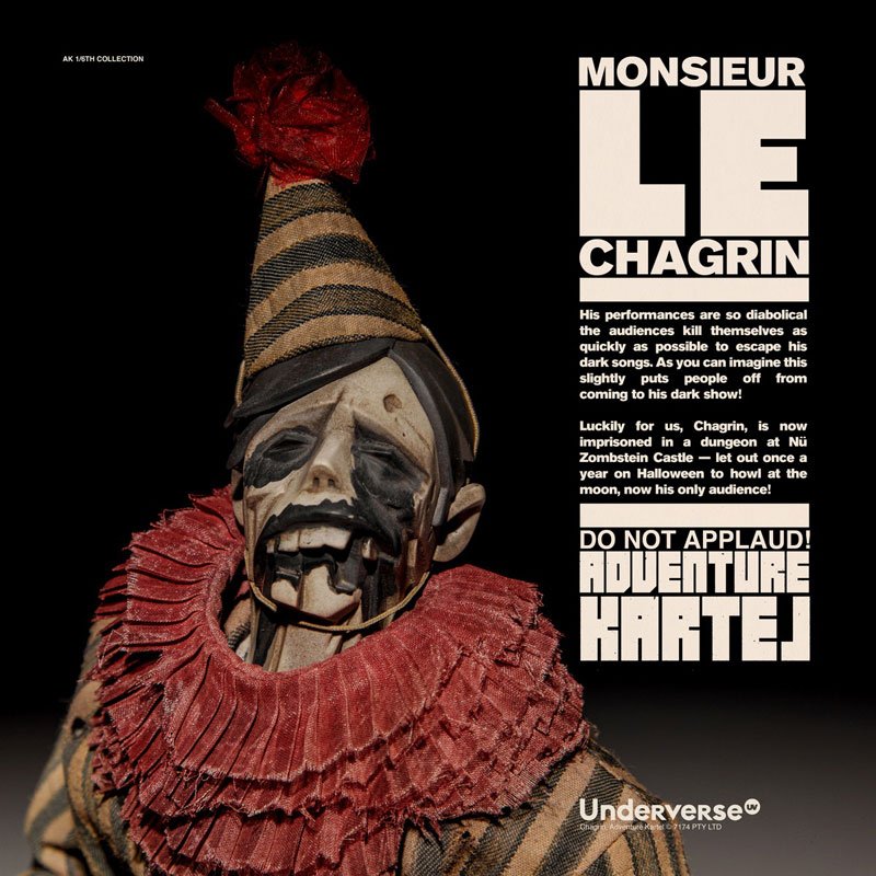 1/6th Scale Collectible Figure Adventure Kartel MONSIEUR CHAGRIN