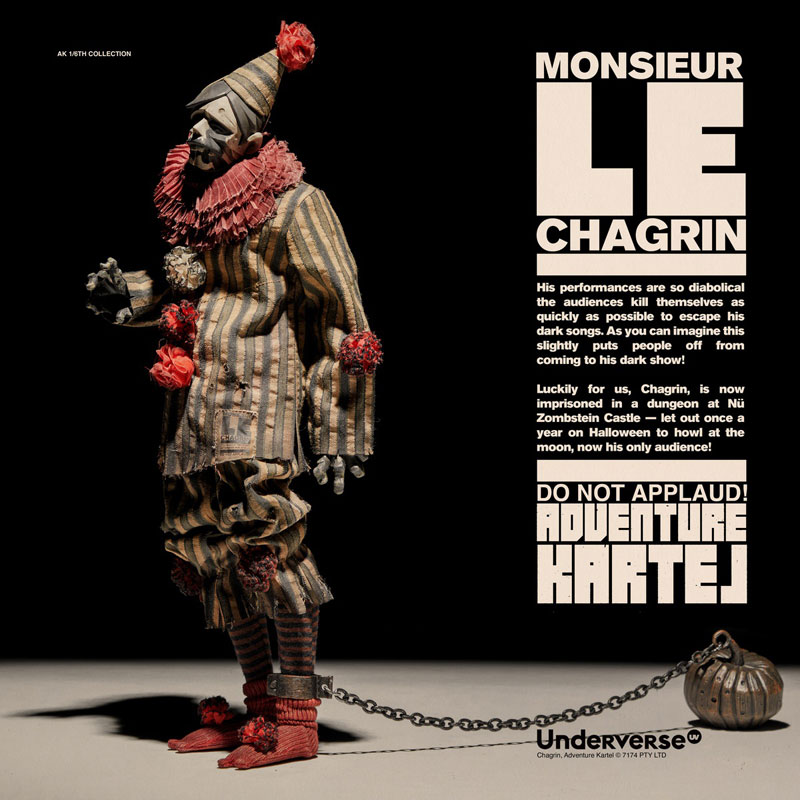 1/6th Scale Collectible Figure Adventure Kartel MONSIEUR CHAGRIN