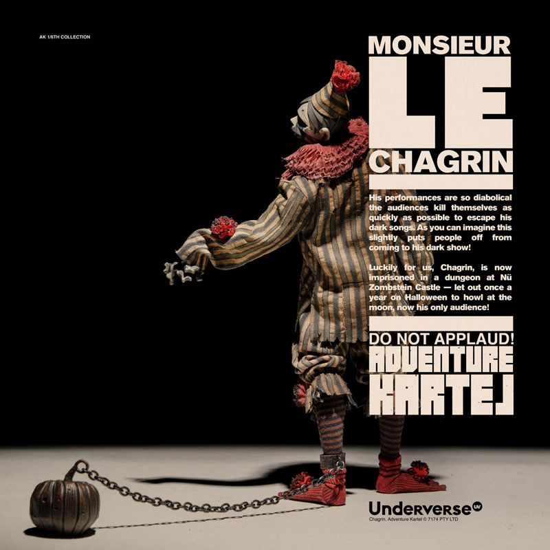 1/6th Scale Collectible Figure Adventure Kartel MONSIEUR CHAGRIN