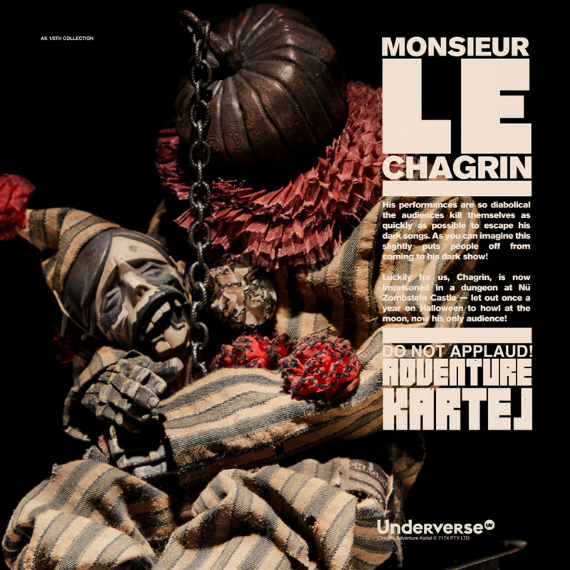 1/6th Scale Collectible Figure Adventure Kartel MONSIEUR CHAGRIN