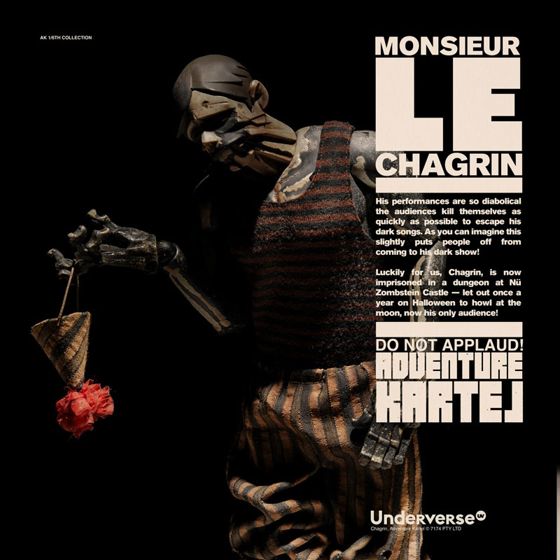 1/6th Scale Collectible Figure Adventure Kartel MONSIEUR CHAGRIN