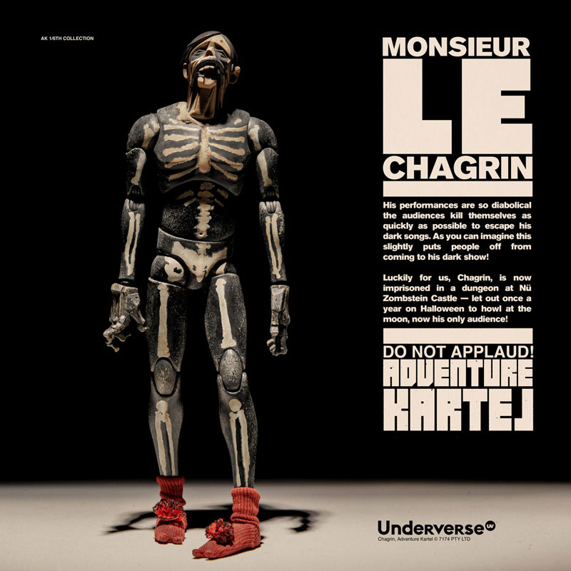 1/6th Scale Collectible Figure Adventure Kartel MONSIEUR CHAGRIN