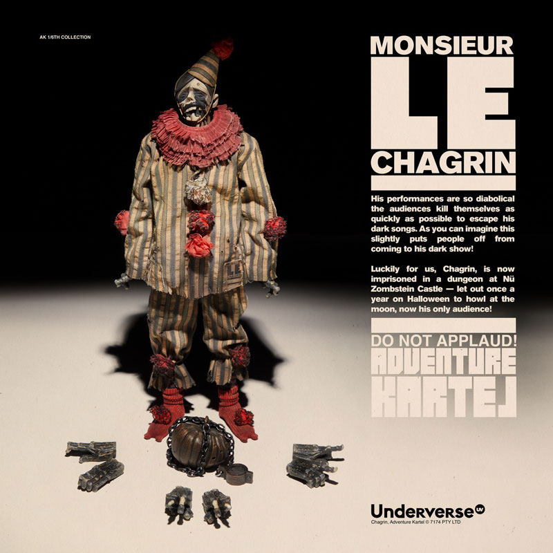 1/6th Scale Collectible Figure Adventure Kartel MONSIEUR CHAGRIN