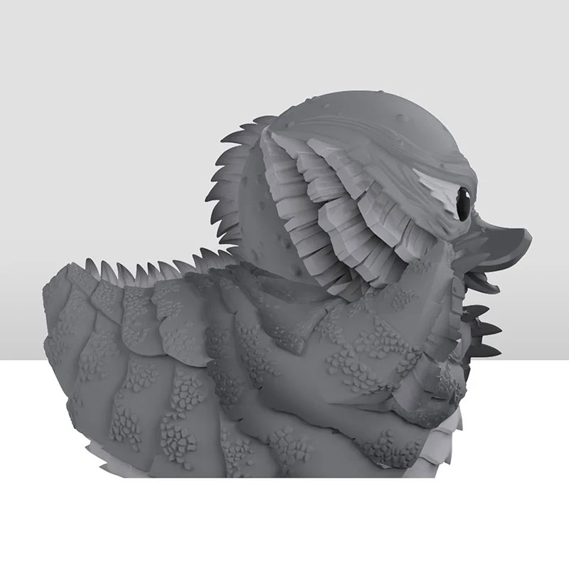 TUBBZ/ ユニバーサルモンスター： 大アマゾンの半魚人 ギルマン ラバーダック ブラック＆ホワイト 限定エディション[ナムスカル]