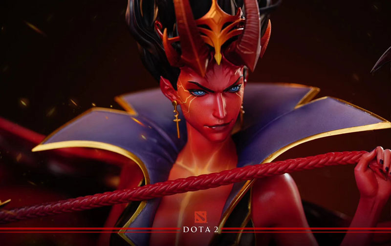 【特典】DOTA2 Queen of Pain Eminence of Ristul 1/7 完成品フィギュア