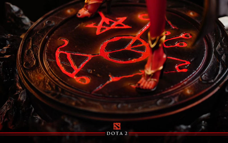 【特典】DOTA2 Queen of Pain Eminence of Ristul 1/7 完成品フィギュア