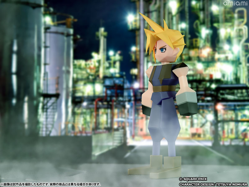 FINAL FANTASYVII ポリゴンソフビ クラウド・ストライフ