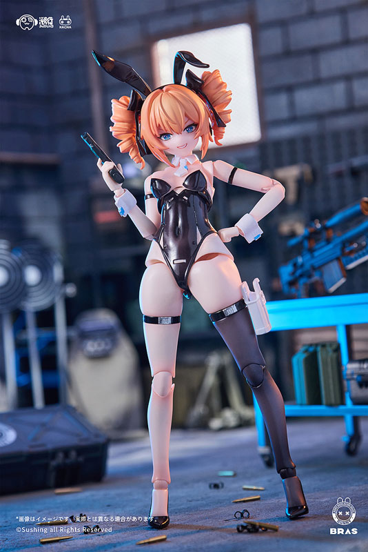 【特典】Sushing BUNNY RAPID ACTION SQUAD Sniper・レオーニ 1/12 可動フィギュア