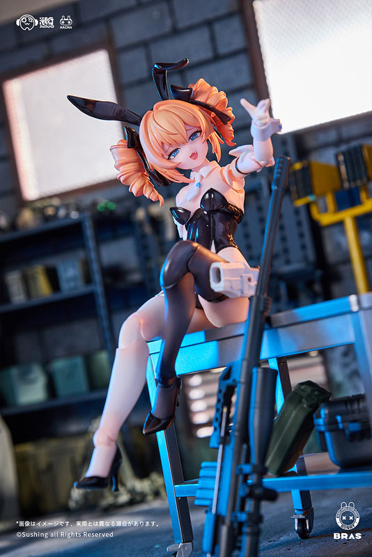 【特典】Sushing BUNNY RAPID ACTION SQUAD Sniper・レオーニ 1/12 可動フィギュア