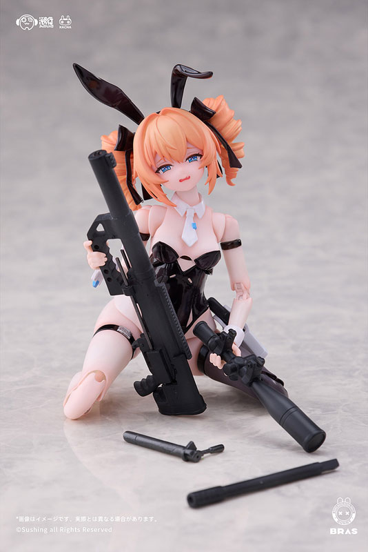 【特典】Sushing BUNNY RAPID ACTION SQUAD Sniper・レオーニ 1/12 可動フィギュア