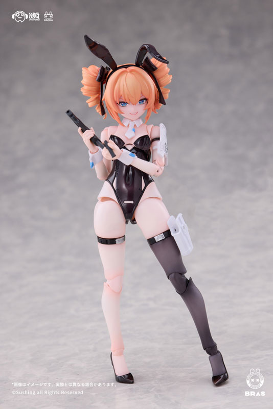 【特典】Sushing BUNNY RAPID ACTION SQUAD Sniper・レオーニ 1/12 可動フィギュア