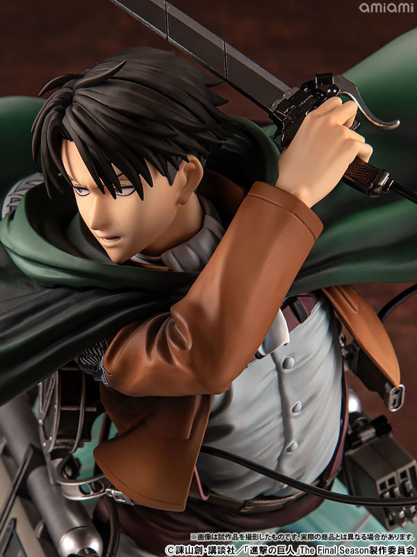 進撃の巨人 人類最強の兵士 リヴァイ 1/6 完成品フィギュア 進撃の巨人 人類最強の兵士 リヴァイ 1/6 完成品フィギュア