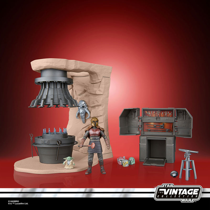 スター・ウォーズ VINTAGEシリーズ 3.75インチ・アクションフィギュア アーマラーの鍛冶場[TVドラマ『マンダロリアン』]