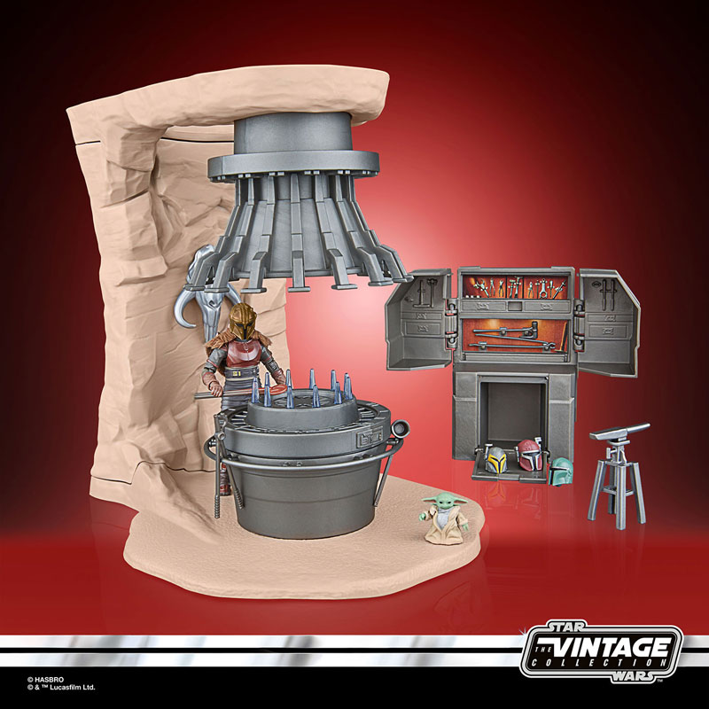 スター・ウォーズ VINTAGEシリーズ 3.75インチ・アクションフィギュア アーマラーの鍛冶場[TVドラマ『マンダロリアン』]