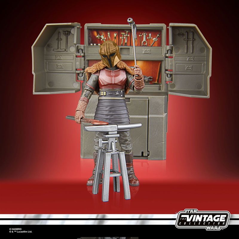 スター・ウォーズ VINTAGEシリーズ 3.75インチ・アクションフィギュア アーマラーの鍛冶場[TVドラマ『マンダロリアン』]