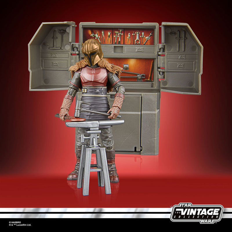 スター・ウォーズ VINTAGEシリーズ 3.75インチ・アクションフィギュア アーマラーの鍛冶場[TVドラマ『マンダロリアン』]