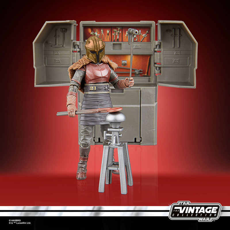 スター・ウォーズ VINTAGEシリーズ 3.75インチ・アクションフィギュア アーマラーの鍛冶場[TVドラマ『マンダロリアン』]
