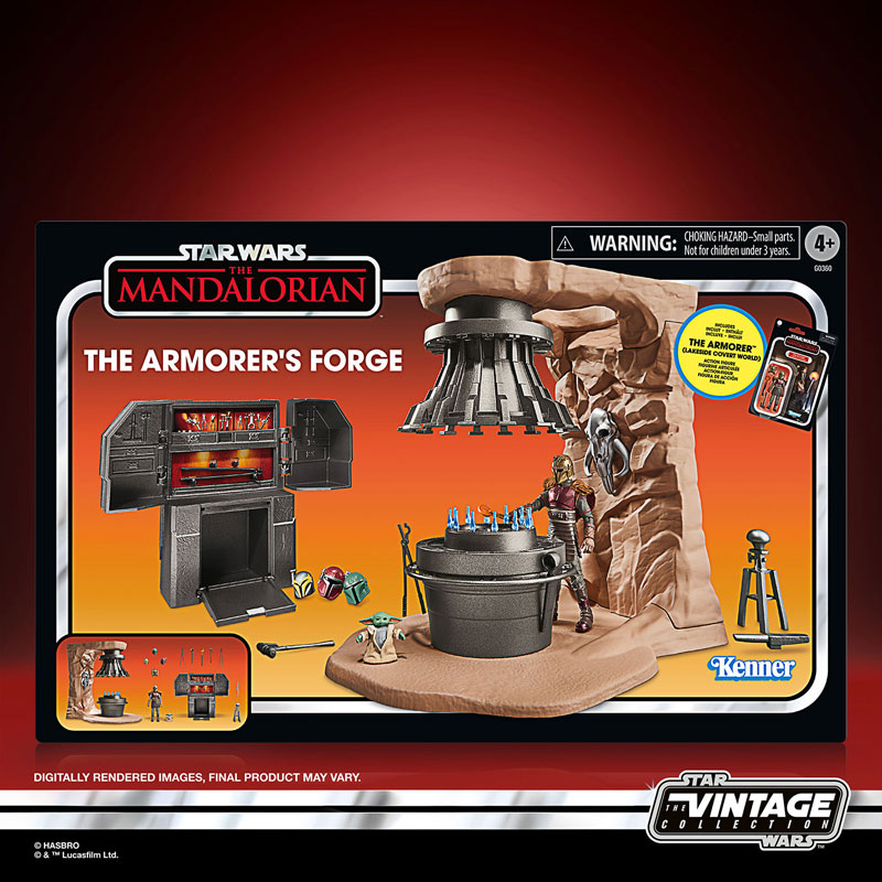 スター・ウォーズ VINTAGEシリーズ 3.75インチ・アクションフィギュア アーマラーの鍛冶場[TVドラマ『マンダロリアン』]