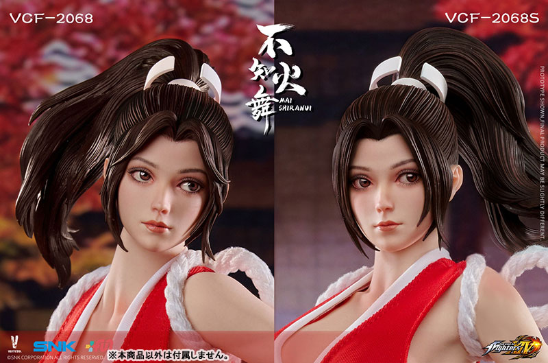King of Fighters XIV 1/6 コレクティブル アクションフィギュア 不知火舞 前髪ストレート Ver.