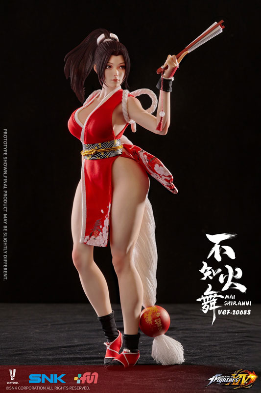King of Fighters XIV 1/6 コレクティブル アクションフィギュア 不知火舞 前髪ストレート Ver.
