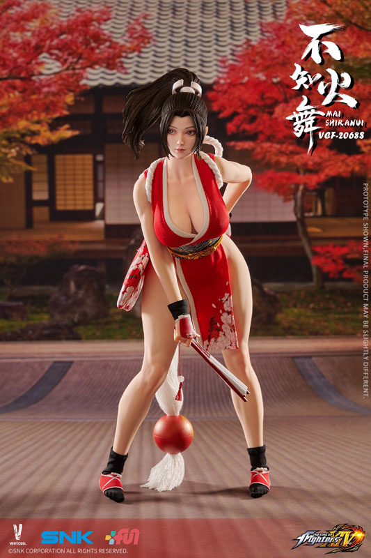 King of Fighters XIV 1/6 コレクティブル アクションフィギュア 不知火舞 前髪ストレート Ver.