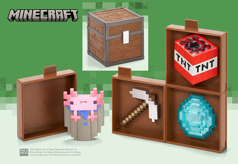『マインクラフト』インベントリ・チェスト シリーズ1 洞窟