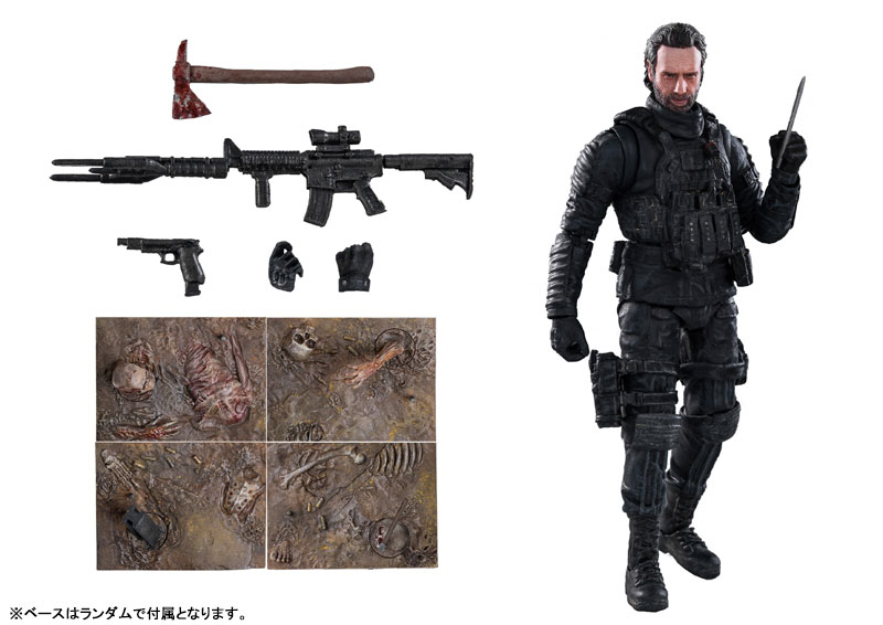 ウォーキング・デッド： ザ・ワンズ・フー・リブ 1/18 アクションフィギュア リック