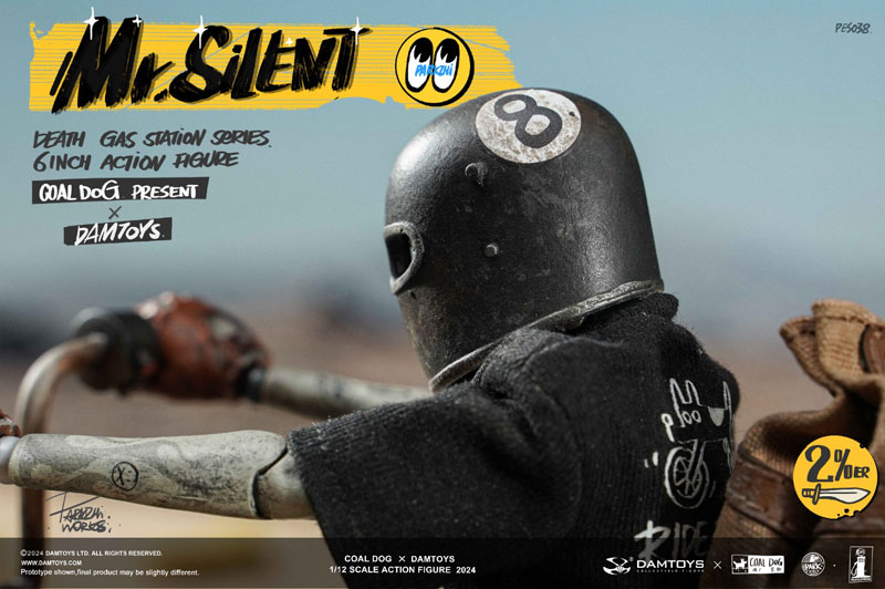 ダムトイ x コールドッグ 1/12 デス ガス ステーション シリーズ Mr.サイレント DX[DAMTOYS]